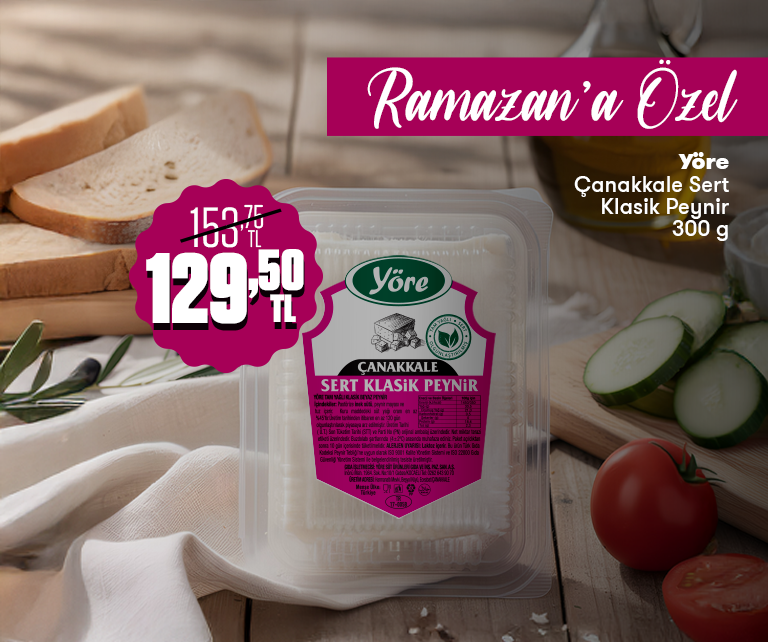 Sert Klasik Peynir İndirimi